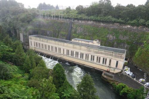 Hydro generation plant in Arapuni Village