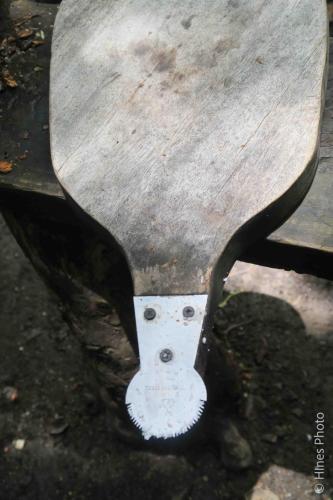 Used to open coconuts