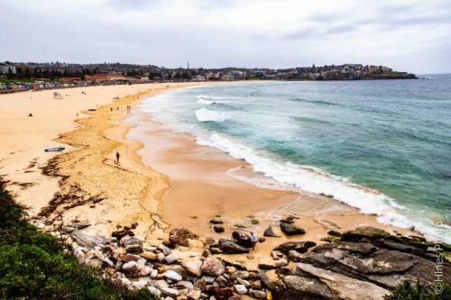 At Bondi Beach