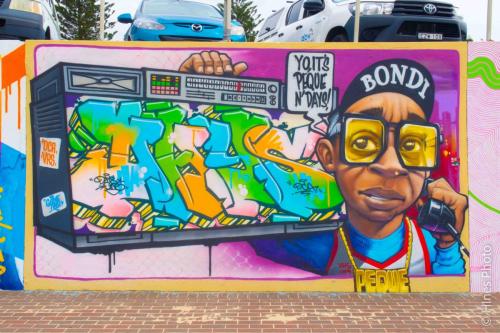 Artwork at Bondi Beach
