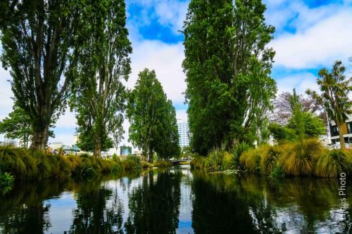 The River Avon in Christ Church NZ