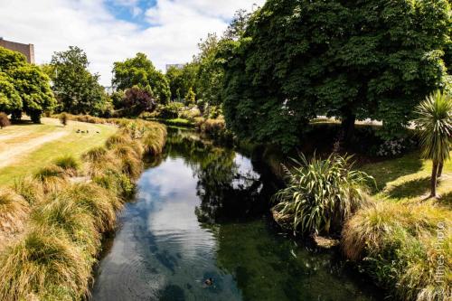 The River Avon in Christ Church NZ
