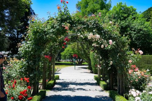 In the botanical garden in Christ Church NZ