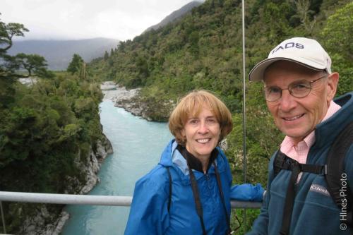 At the Hokitika Gorge