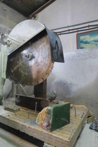 At the Westland Greenstone or Pounamu  store