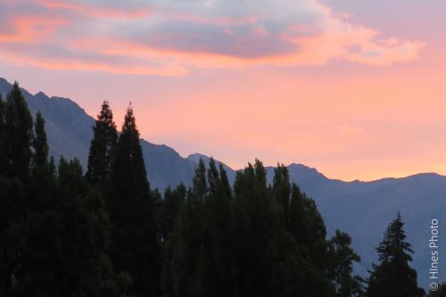 Sunset over Lake Wakatipu