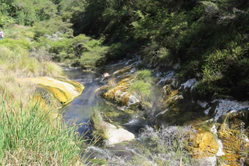 Frying Pan Lake overflow stream