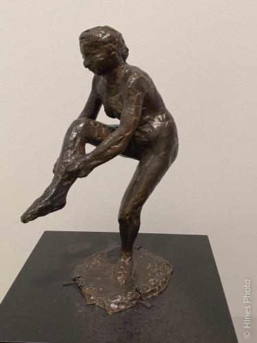 A Rodin sculpture in the Auckland Art Gallery